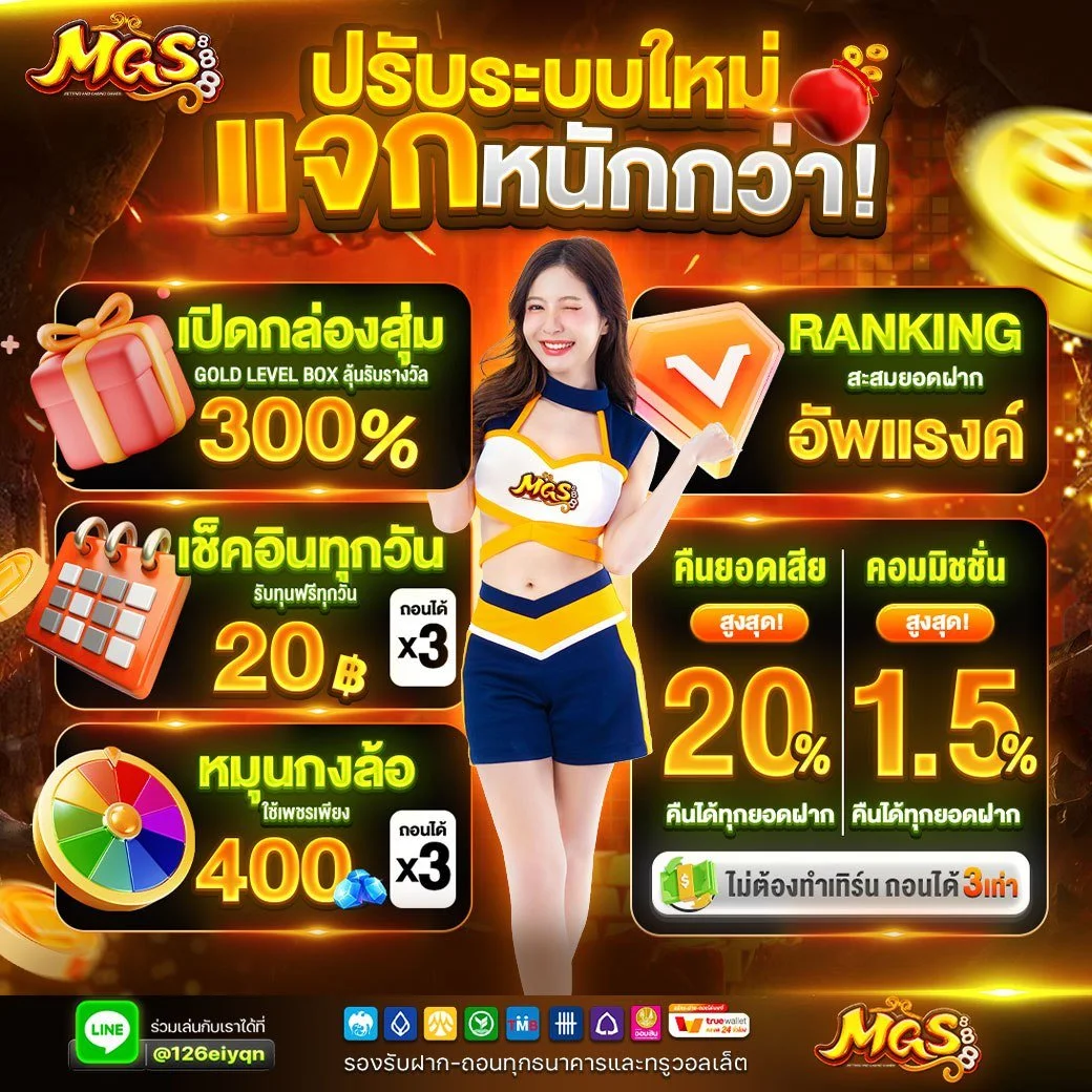 เปิดกล่องสุ่ม mgs888